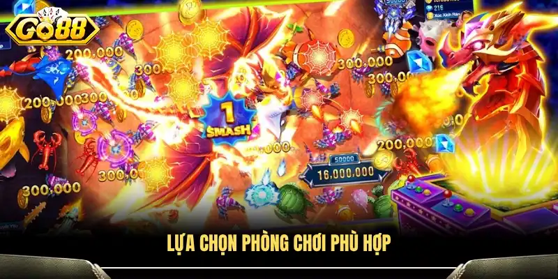 Cách chọn phòng chơi bắn cá phù hợp với mức vốn 