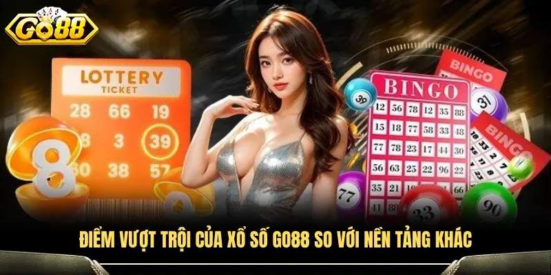 Lợi thế cạnh tranh của Xổ số GO88 so với các nền tảng khác