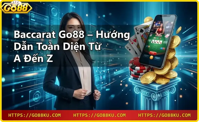 Baccarat Go88 – giới thiệu trò chơi baccarat online với bài và chip casino