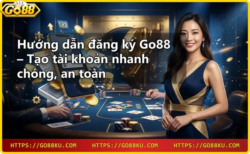 Bước đầu tiên đăng ký Go88 - Nhấn nút đăng ký trên giao diện hiện đại