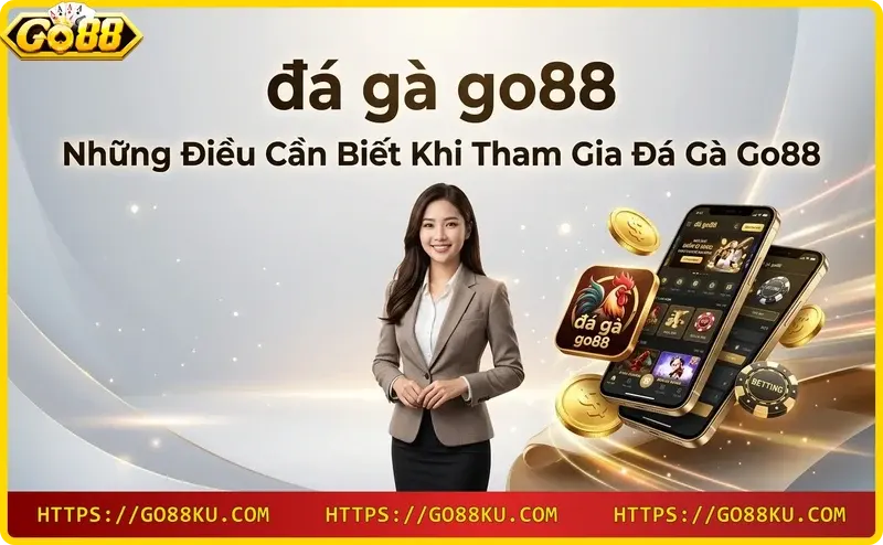Các bước tham gia đá gà Go88: đăng ký, nạp tiền, đặt cược