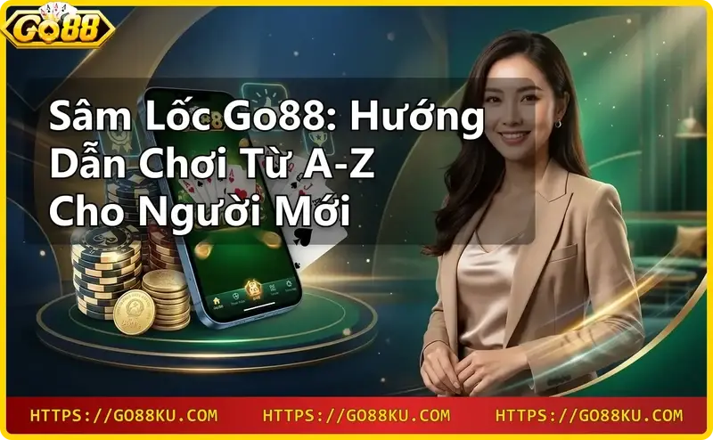 Hình ảnh minh họa sâm lốc Go88 với bài tây và chip