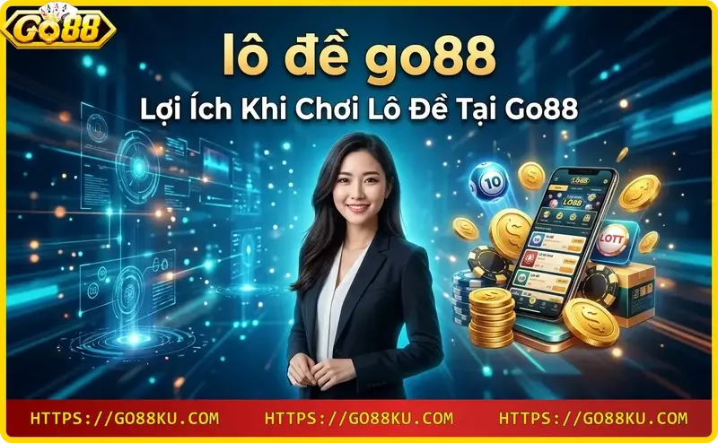 Lợi ích lô đề Go88: tỷ lệ thưởng cao, rút tiền nhanh, bảo mật