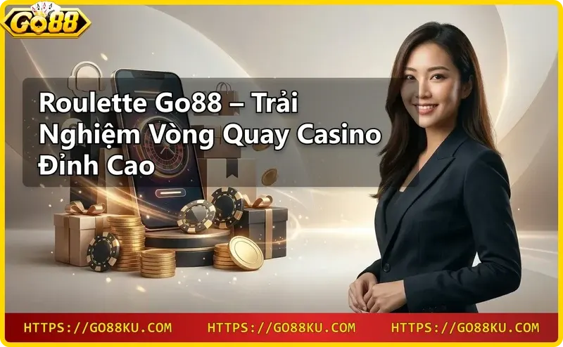 Roulette wheel spinning with a ball in a luxurious casino environment for roulette go88.