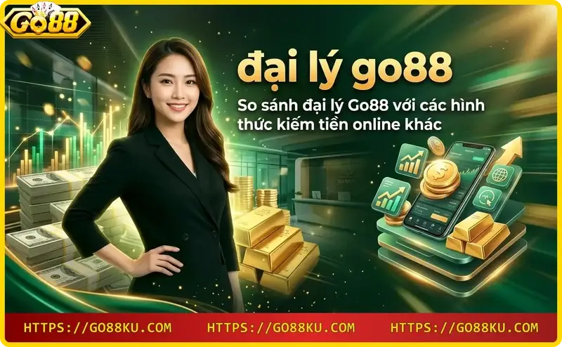 So sánh đại lý Go88 với affiliate marketing và bán hàng online